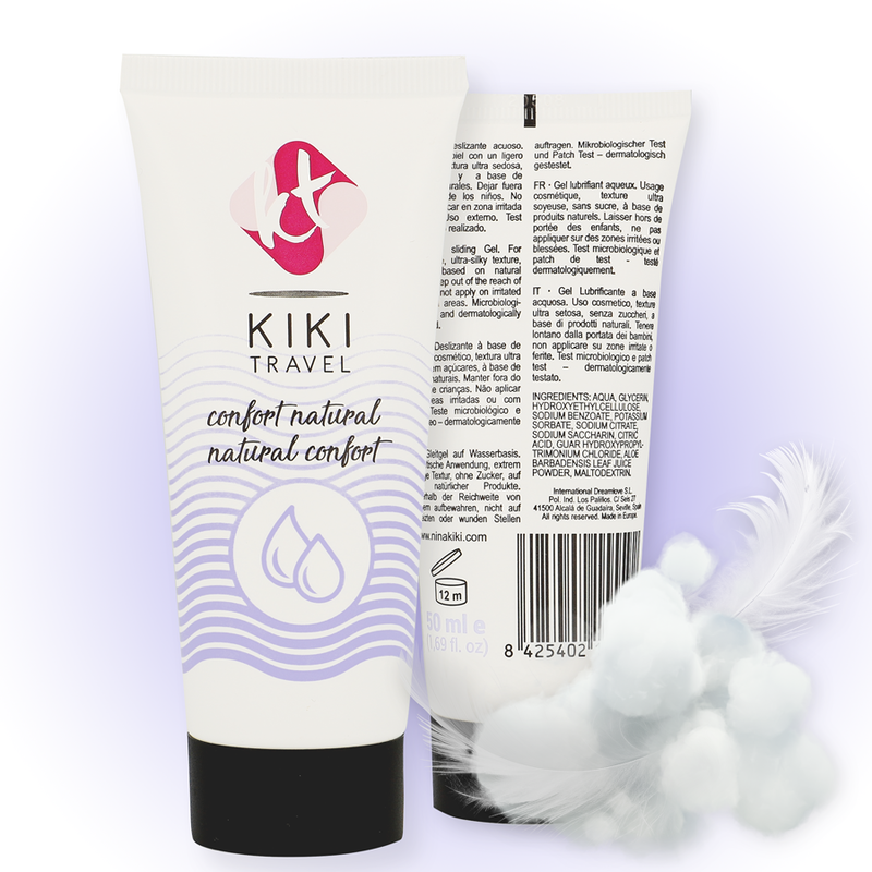 KIK TRAVEL - CONFORT LUBRIFICANTE NATURALE 50 ML Kik Travel