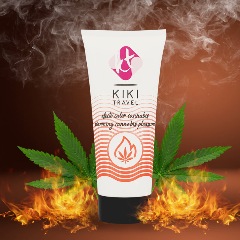 KIK TRAVEL - CANNABIS LUBRIFICANTE EFFETTO CALDO 50 ML Kik Travel