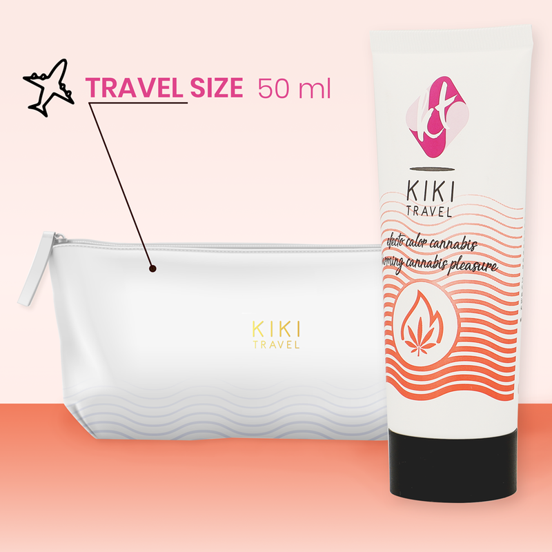 KIK TRAVEL - CANNABIS LUBRIFICANTE EFFETTO CALDO 50 ML Kik Travel