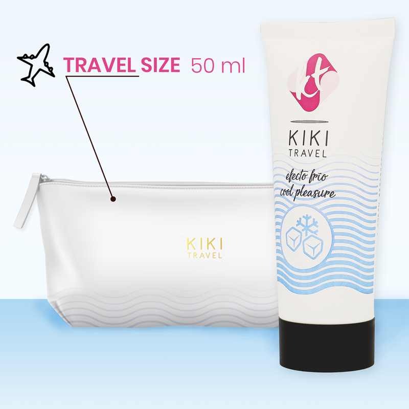 KIK TRAVEL - LUBRIFICANTE EFFETTO RAFFREDDANTE 50 ML Kik Travel
