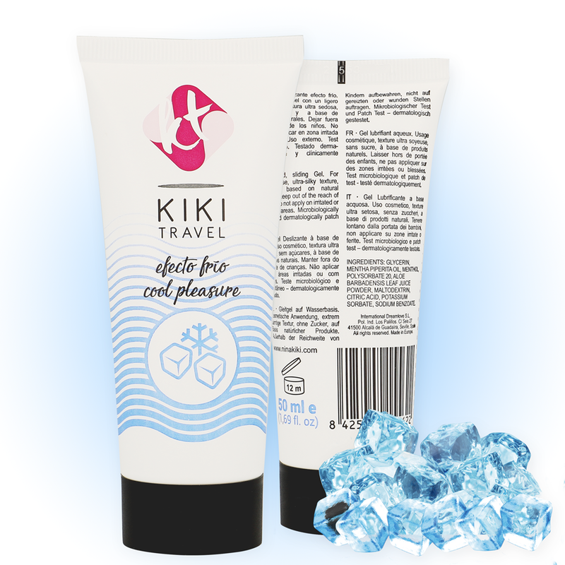 KIK TRAVEL - LUBRIFICANTE EFFETTO RAFFREDDANTE 50 ML Kik Travel