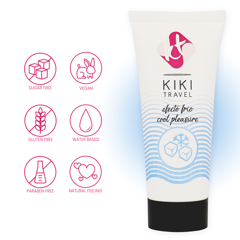 KIK TRAVEL - LUBRIFICANTE EFFETTO RAFFREDDANTE 50 ML Kik Travel