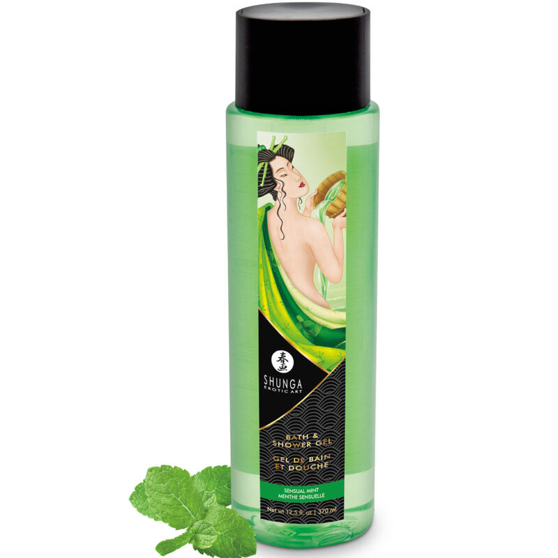 SHUNGA - GEL BAGNO DOCCIA SENSUALE MENTA 370 ML Shunga Bath Experience