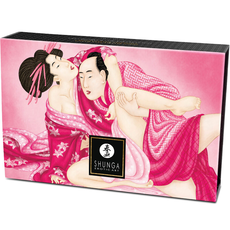 SHUNGA - KIT POLVERE DA MASSAGGIO ALIMENTARE LAMPONE Shunga Body Power