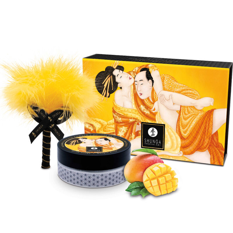 SHUNGA - KIT POLVERE DA MASSAGGIO ALIMENTARE MANGO Shunga Body Power