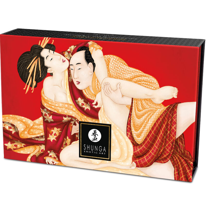 SHUNGA - KIT POLVERE DA MASSAGGIO COMMESTIBILE ALLA FRAGOLA Shunga Body Power