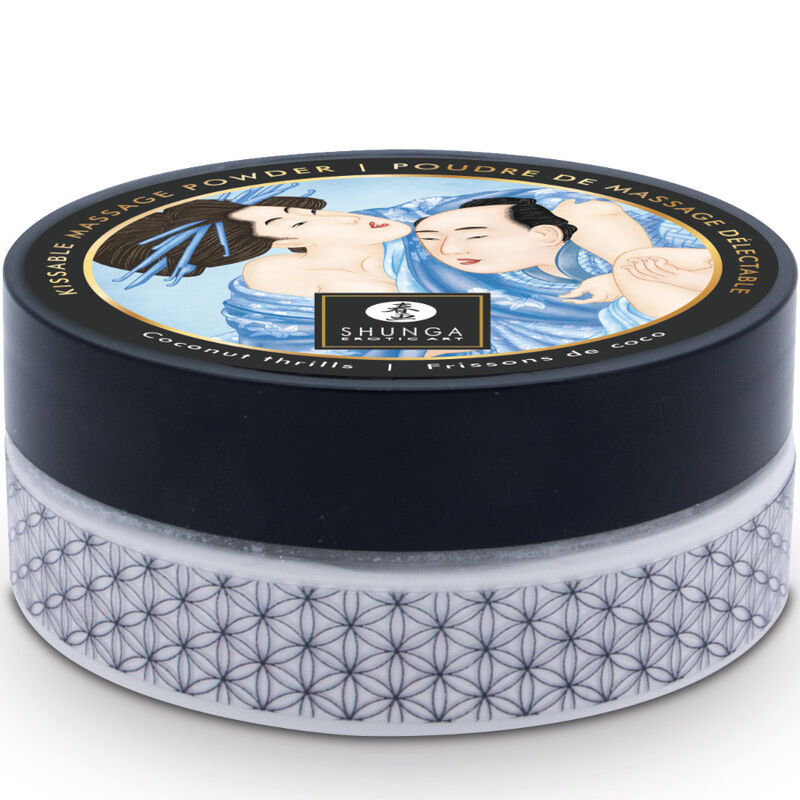 SHUNGA - KIT POLVERE DA MASSAGGIO AL COCCO ALIMENTARE Shunga Body Power