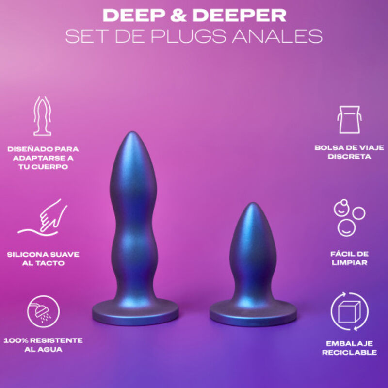 DUREX - TOY SET PLUG ANAL DEEP & DEEPER Durex Toys
