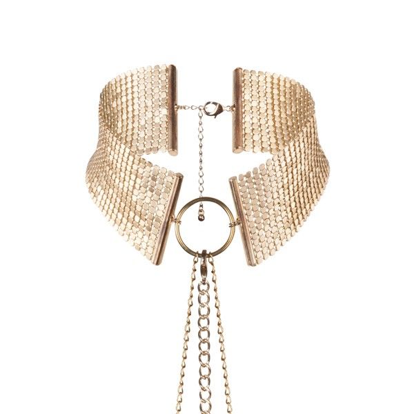 BIJOUX - DSIR MTALLIQUE COLLANA METALLICA DORATA Bijoux Desire Metallique