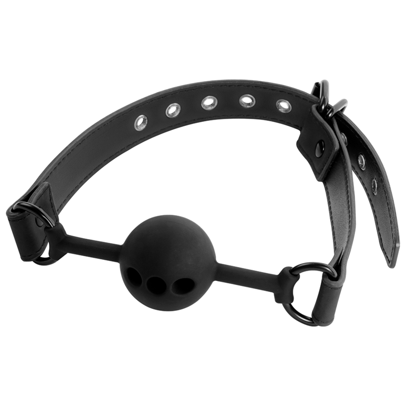 FETISH SUBMISSIVE BONDAGE - BALL GAG IN SILICONE TRASPIRANTE Fetish Submissive Bondage