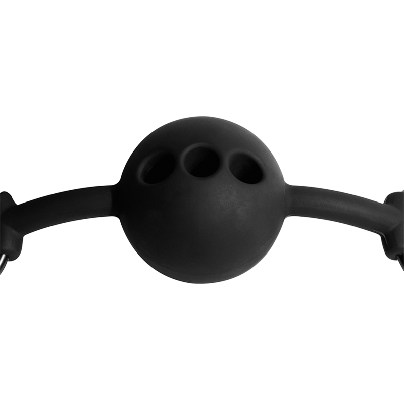 FETISH SUBMISSIVE BONDAGE - BALL GAG IN SILICONE TRASPIRANTE Fetish Submissive Bondage