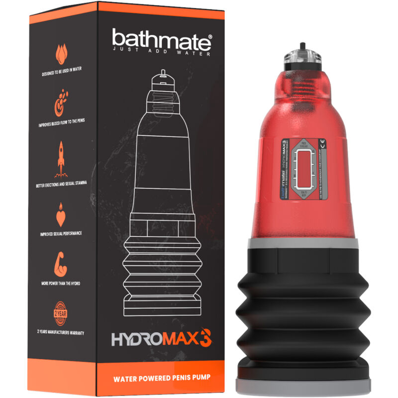 BATHMATE - HYDROMAX 3 ROSSO Bathmate