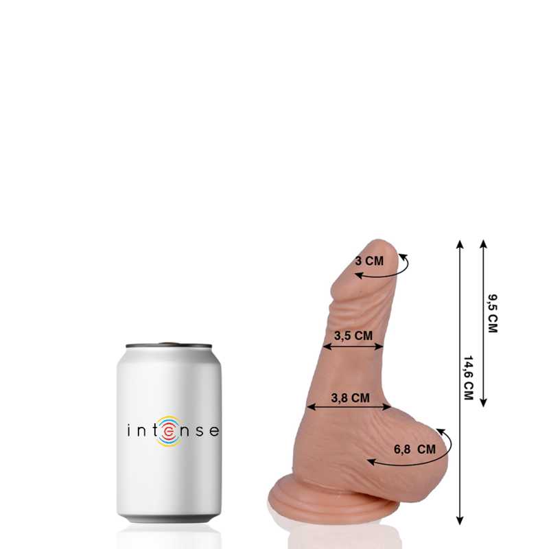 MR INTENSE - 1 PENE REALISTICO 14.6 CM -O- 3.5 CM Mr. Intense Dildos