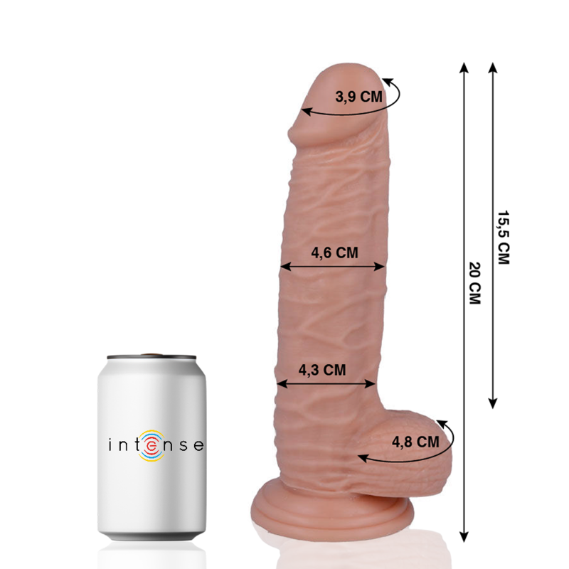 MR INTENSE - 20 REALISTIC PENIS 20 CM -O- 4.6 CM Mr. Intense Dildos