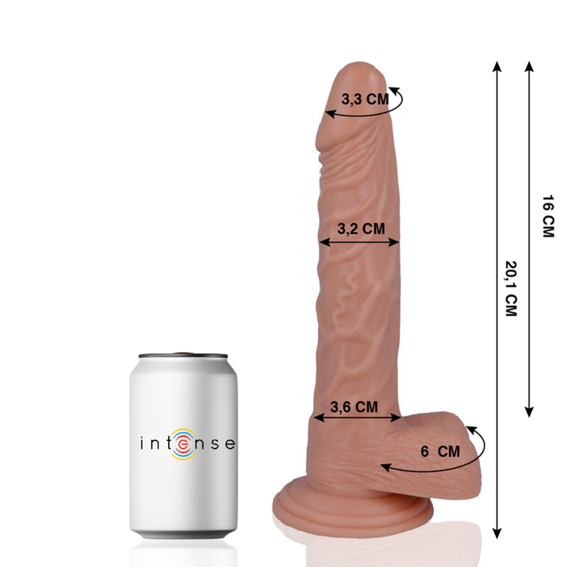 MR INTENSE - 21 PENE REALISTICO 20.1 CM -O- 3.2 CM Mr. Intense Dildos