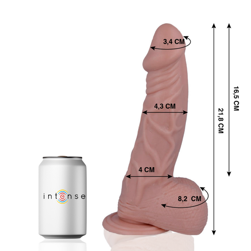 MR INTENSE - 25 REALISTIC COCK 21.8 CM -O- 4.3 CM Mr. Intense Dildos