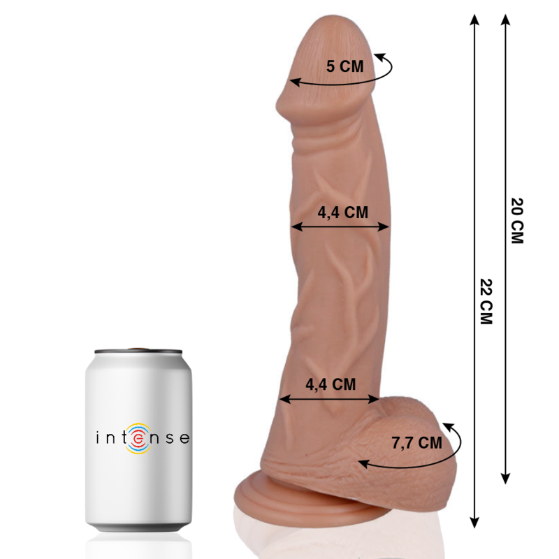 MR INTENSE - 26 PENE REALISTICO 22 CM -O- 4.4 CM Mr. Intense Dildos