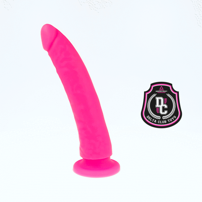 DELTA CLUB - TOYS DILDO MEDICO ROSA IN SILICONE 20 CM -O- 4 CM Deltaclub