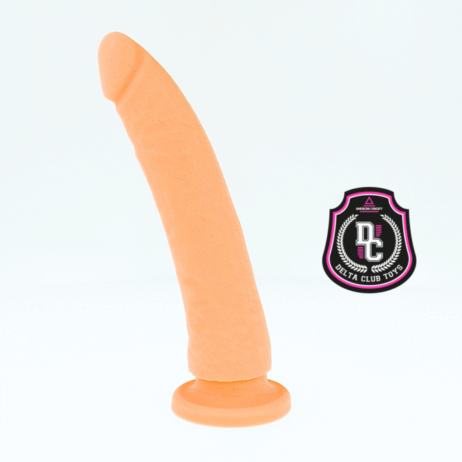 DELTA CLUB - TOYS DILDO NATURALE IN SILICONE MEDICO 23 CM -O- 4.5 CM Deltaclub
