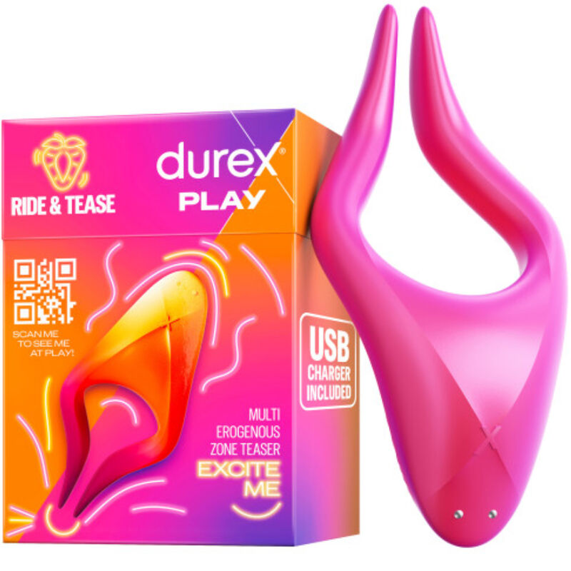 DUREX - GIOCATTOLO MULTISTIMOLATORE RIDE & TEASE Durex Toys
