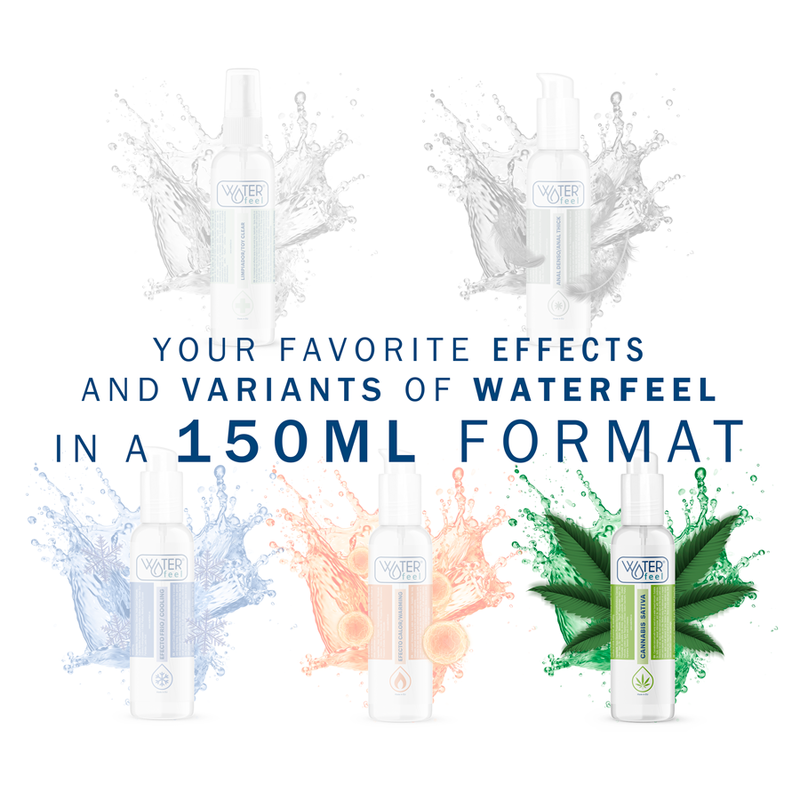 WATERFEEL - LUBRIFICANTE ALLA CANNABIS 150 ML Waterfeel