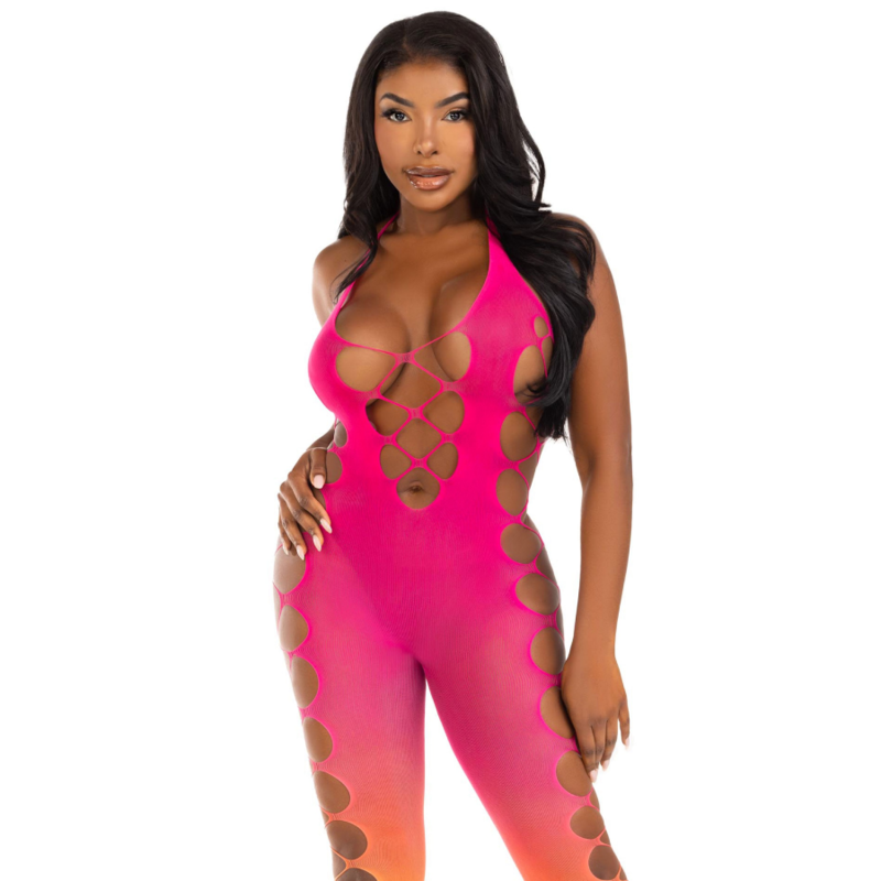 LEG AVENUE - BODYSTOCKING ALLA CAVIGLIA SUNSET Leg Avenue Bodystockings