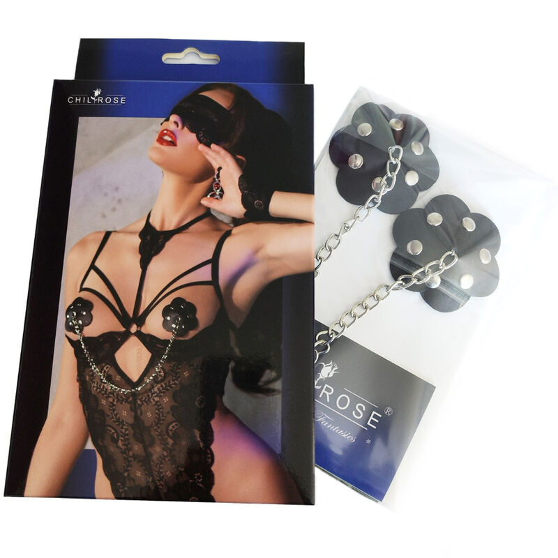 CHILIROSE - CR 4675 COPERCHI PER CAPEZZOLI NERO Chilirose Accesories