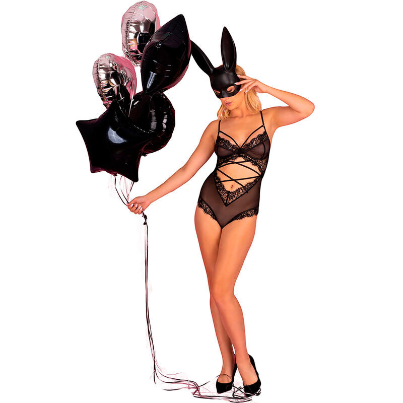 LIVCO CORSETTI FASHION - KYLSSIAM LC 90613 BODY NERO L/XL Livco Corsetti Bodies