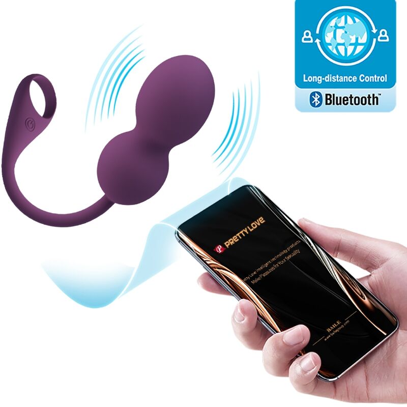 PRETTY LOVE - APP ELVIRA KEGEL BALLS TELECOMANDO VIOLA Pretty Love