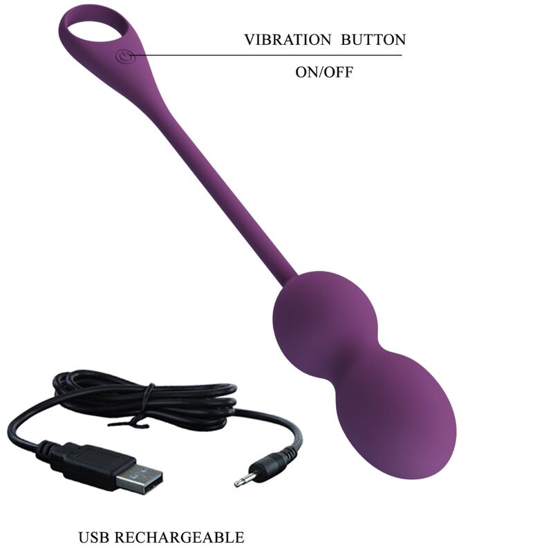 PRETTY LOVE - APP ELVIRA KEGEL BALLS TELECOMANDO VIOLA Pretty Love
