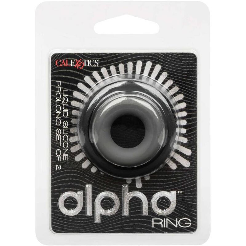 CALEXOTICS - ALPHA SET DI 2 ANELLI PROLONG GRIGIO Calexotics