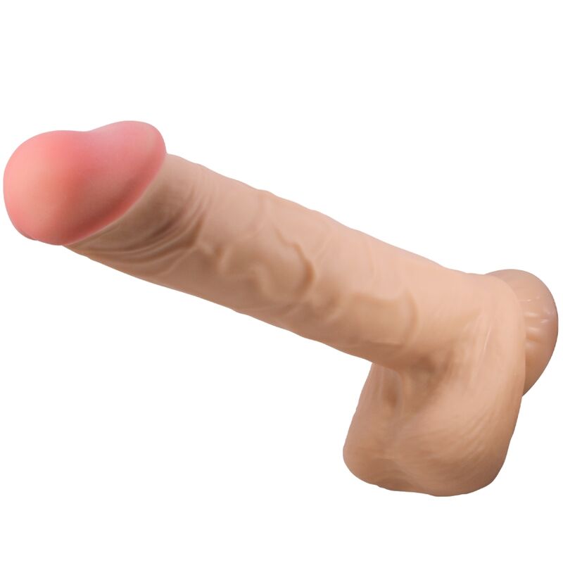 PRETTY LOVE - DILDO REALISTICO SLIDING SKIN SERIES CON VENTOSA SCORREVOLE DELLA PELLE FLESH 26 CM Pretty Love High Grade
