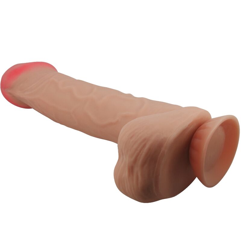 PRETTY LOVE - DILDO REALISTICO SLIDING SKIN SERIES CON VENTOSA SCORREVOLE DELLA PELLE FLESH 26 CM Pretty Love High Grade