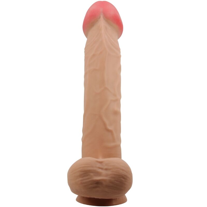 PRETTY LOVE - DILDO REALISTICO SLIDING SKIN SERIES CON VENTOSA SCORREVOLE DELLA PELLE FLESH 26 CM Pretty Love High Grade