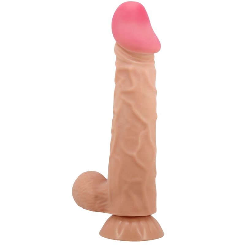 PRETTY LOVE - DILDO REALISTICO SLIDING SKIN SERIES CON VENTOSA SCORREVOLE DELLA PELLE 24 CM Pretty Love High Grade