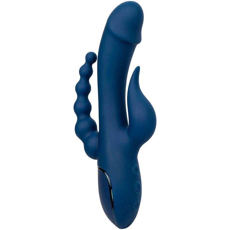 CALEXOTICS - VIBRATORE TRIPLO ORGASMO BLU Calexotics