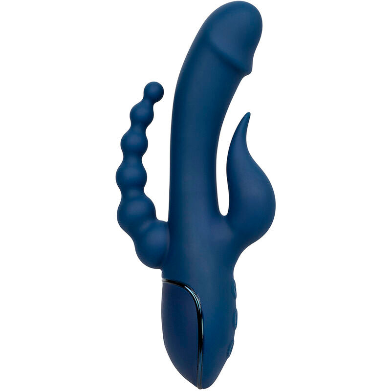CALEXOTICS - VIBRATORE TRIPLO ORGASMO BLU Calexotics