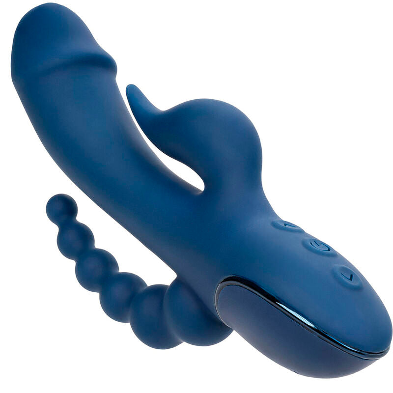 CALEXOTICS - VIBRATORE TRIPLO ORGASMO BLU Calexotics