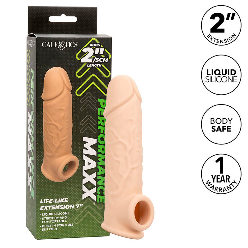 CALEXOTICS - PERFORMANCE MAXX LIFE-LIKE EXTENSION 7 PELLE CHIARA Calexotics