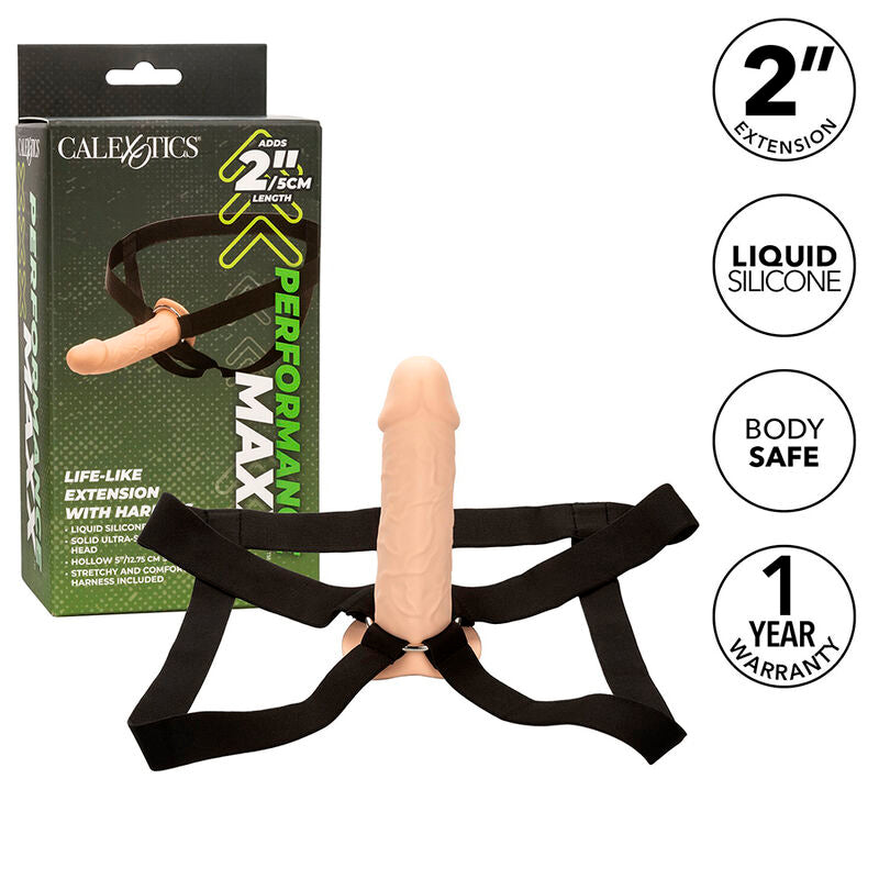 CALEXOTICS - PERFORMANCE MAXX ESTENSIONE REALE CON PELLE LEGGERA Calexotics