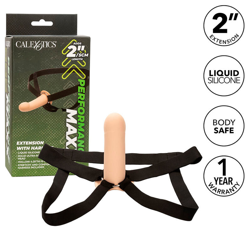 CALEXOTICS - ESTENSIONE MAXX PERFORMANCE CON PELLE LEGGERA Calexotics