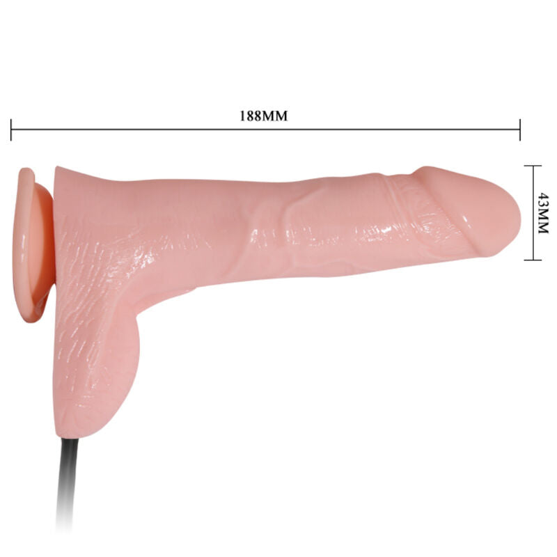 BAILE - DILDO REALISTICO GONFIABILE CON VENTOSA 15 CM Baile Dildos