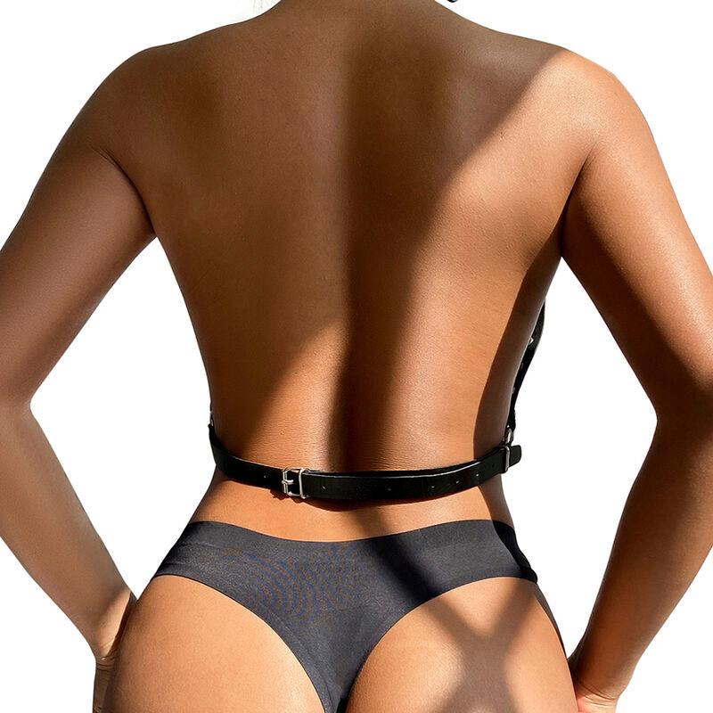 SUBBLIME - PETTORINA CON CATENE AD ANELLI GRANDI TAGLIA UNICA Subblime Fetish