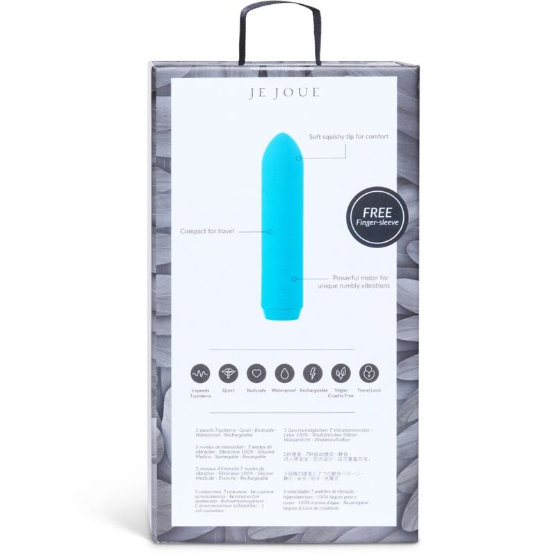 JE JOUE - VIBRATORE CLASSICO BULLET TEAL Je Joue