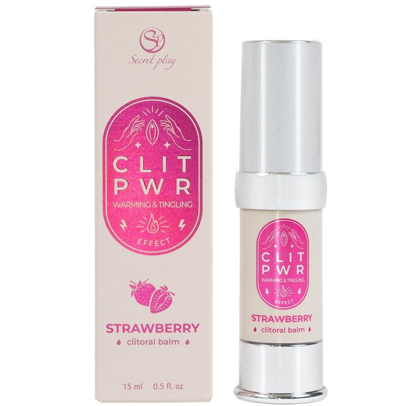 SECRET PLAY - CLIT PWR BALSAMO PER CLITORIDE ALLA FRAGOLA Secretplay Cosmetic