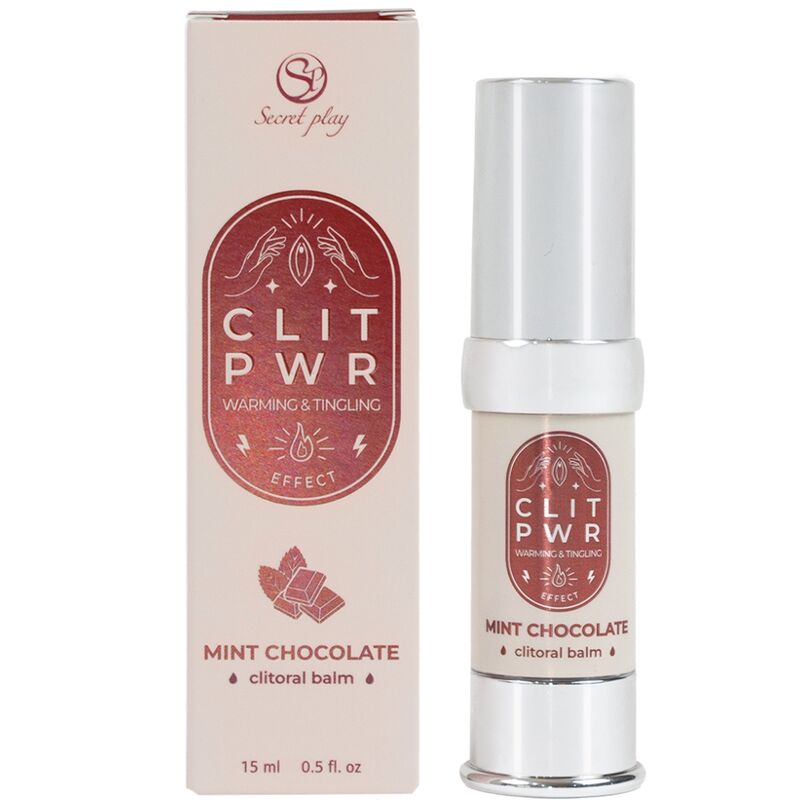 SECRET PLAY - CLIT PWR BALSAMO CLITORIDE MENTA CIOCCOLATO Secretplay Cosmetic