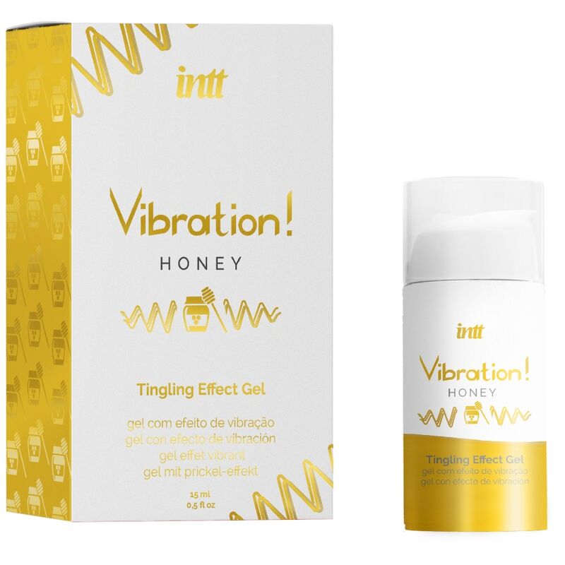 INTT - POTENTE GEL LIQUIDO VIBRATORE AL MIELE STIMOLANTE INTIMO 15 ML Intt Unisex Arousal Gel