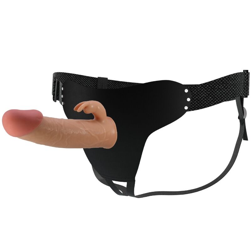 PRETTY LOVE - MAVIS HARNESS SLIP UNIVERSALE CON DILDO 19 CM NATURALE Pretty Love