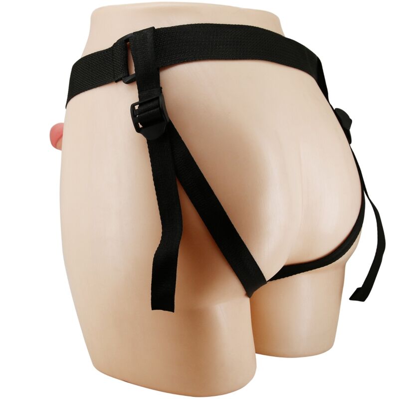 PRETTY LOVE - MAVIS HARNESS SLIP UNIVERSALE CON DILDO 19 CM NATURALE Pretty Love