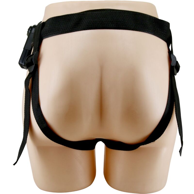 PRETTY LOVE - MARION HARNESS SLIP UNIVERSALE CON DILDO VIBRANTE 19 CM MARRONE Pretty Love